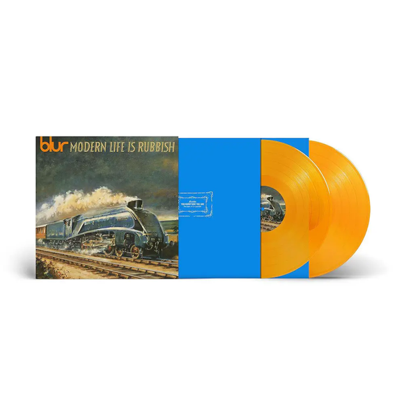 BLUR – MODERN LIFE IS RUBBISH: 30TH ANNIVERSARY (ORANGE VINYL) - LP •