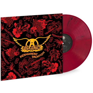 AEROSMITH – PERMANENT VACATION (RED/BLACK MARBLE) - LP •