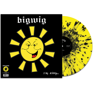 BIGWIG – STAY ASLEEP (YELLOW/BLACK SPLATTER) - LP •