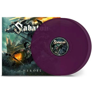 SABATON – HEROES 10TH ANNIVERSARY (TRANSLUCENT VIOLET) - LP •