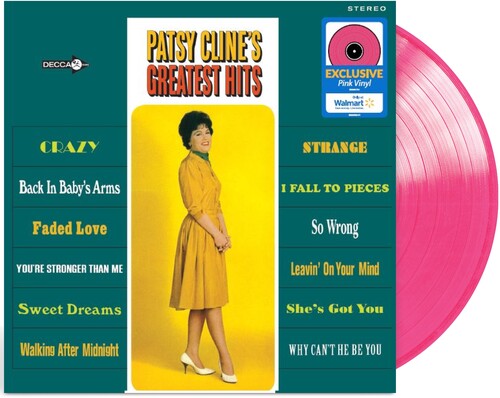 CLINE,PATSY – GREATEST HITS (PINK VINYL) - LP •