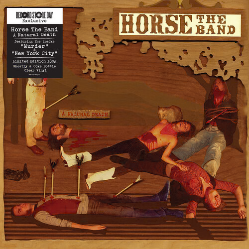 HORSE THE BAND – NATURAL DEATH (GHOSTLY & COKE BOTTLE CLEAR VINYL) (RSD24) - LP •