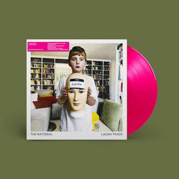 THE NATIONAL – LAUGH TRACK (CLEAR PINK VINYL INDIE EXCLUSIVE) LP <br>PREORDER out 11/17/2023 •