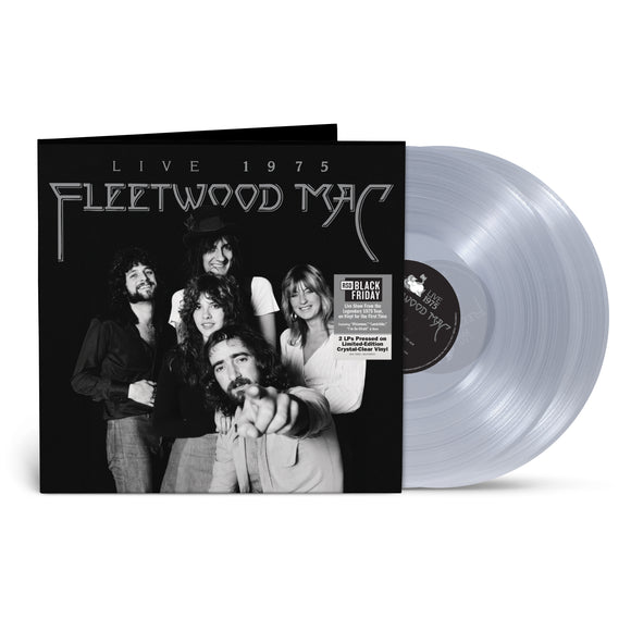FLEETWOOD MAC – FLEETWOOD MAC: LIVE 1975 (CLEAR VINYL) (RSD BLACK FRIDAY 2025) - LP •