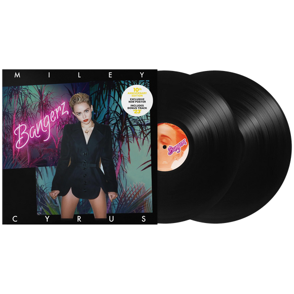 MILEY CYRUS – BANGERZ (10TH ANNIVERSARY EDITION) LP <BR> PREORDER out 9/29/2023 •