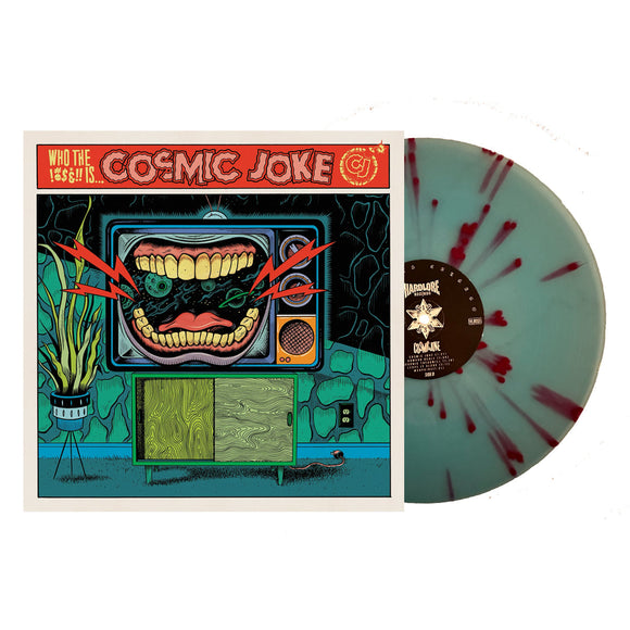 COSMIC JOKE – COSMIC JOKE (COKE BOTTLE CLEAR W/RED SPLATTER) - LP •
