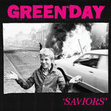 GREEN DAY – SAVIORS (BLACK/HOT PINK VINYL INDIE EXCLUSIVE) - LP •