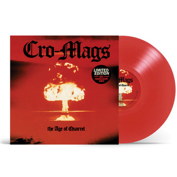 CRO-MAGS – AGE OF QUARREL (RUBY RED TRANSPARENT) - LP •