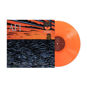 AFI – BLACK SAILS IN (25TH ANNIVERSARY NEON ORANGE VINYL) - LP •