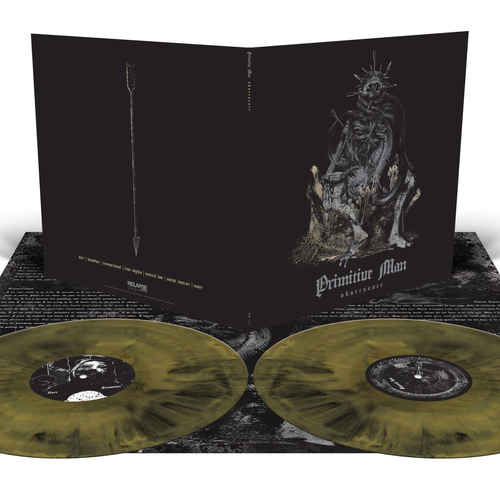 PRIMITIVE MAN – OBSERVANCE (INDIE EXCLUSIVE GOLD & BLACK GALAXY) - LP •