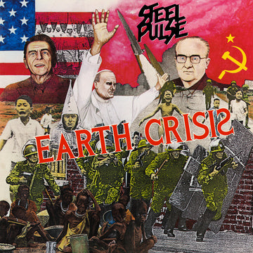 STEEL PULSE – EARTH CRISIS (RED VINYL) - LP •