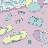 BEACH BUNNY – JULY (BABY BLUE) - 7" •