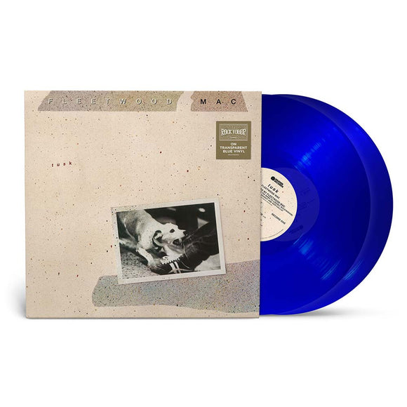 FLEETWOOD MAC – TUSK (TRANSPARENT BLUE ROCKTOBER 2025 BRICK & MORTAR EXCLUSIVE) - LP •