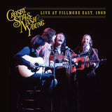 CROSBY STILLS NASH & YOUNG – LIVE AT FILLMORE EAST 1969 (CLEAR VINYL BRICK & MORTAR EXCLUSIVE) - LP •