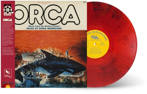 MORRICONE,ENNIO – ORCA - O.S.T (BLOOD IN THE WATER COLORED) (RSD24) - LP •