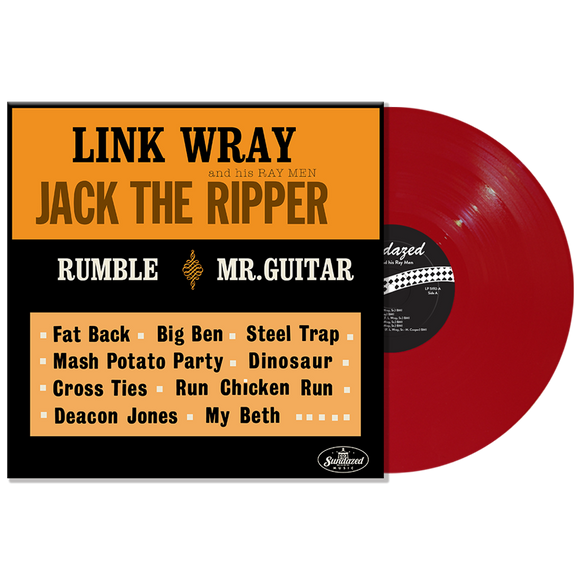 WRAY,LINK – JACK THE RIPPER (RED VINYL) - LP •