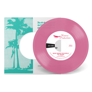 HAMILTON BROTHERS – MUSIC MAKES THE WORLD GO ROUND (CLEAR PINK) - 7" •