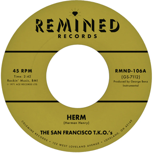 SAN FRANCISCO T.K.O.'S – HERM / OOH BABY BABY - 7" •