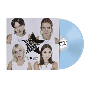 TEEN JESUS & THE JEAN TEASERS – I LOVE YOU (TRANSPARENT BLUE) - LP •