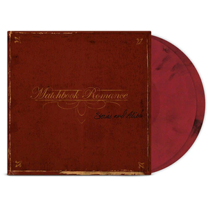 MATCHBOOK ROMANCE – STORIES & ALIBIS (20TH ANNIVERSARY RED/BLACK MARBLE) - LP •