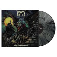 BAT – UNDER THE CROOKED CLAW (CLEAR & BLACK MARBLE) - LP •