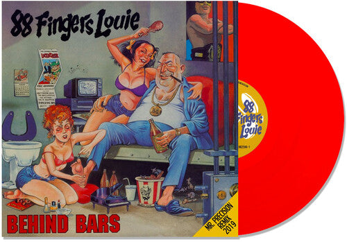 88 FINGERS LOUIE – BEHIND BARS (RED VINYL) - LP •
