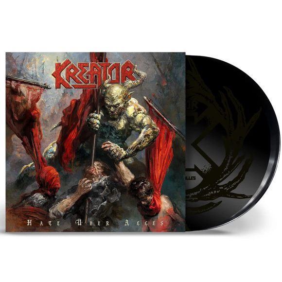 KREATOR – HATE UBER ALLES (TRIFOLD DOUBLE LP WITH ETCHING) - LP •