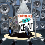 CONTRA-ICE VOL. 1: ICE OUT – VARIOUS (INDIE EXCLUSIVE ORANGE/BLUE VINYL) - LP •