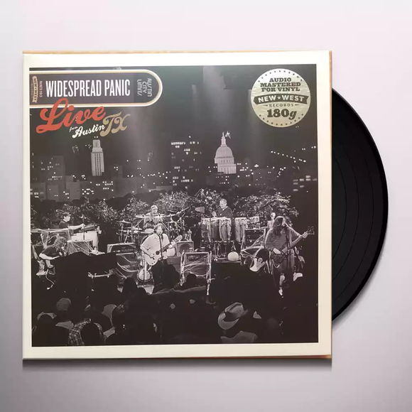 WIDESPREAD PANIC – LIVE FROM AUSTIN TX (180 GRAM) - LP •