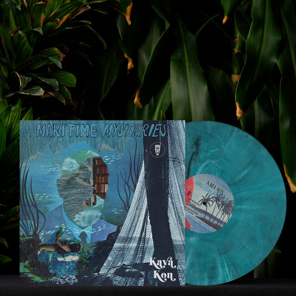 KAVA KON – MARITIME MYSTERIES (NEPTUNE'S MARBLED BLUE) - LP •