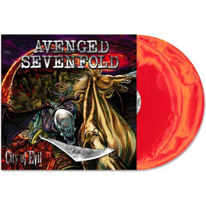 AVENGED SEVENFOLD CITY OF EVIL (INDIE EXCLUSIVE ORANGE/RED S LP