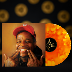 JABEE – SPIRIT IS WILLING BUT THE FLESH IS WEAK (MELTING ORANGE MARBLE) - LP •