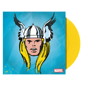 MIGHTY MARVEL MARCHING SOCIETY – THOR (YELLOW VINYL) - 7" •