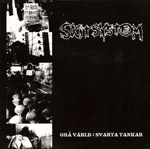 SKITSYSTEM – GRA VARLD SVARTA TANKAR - LP •