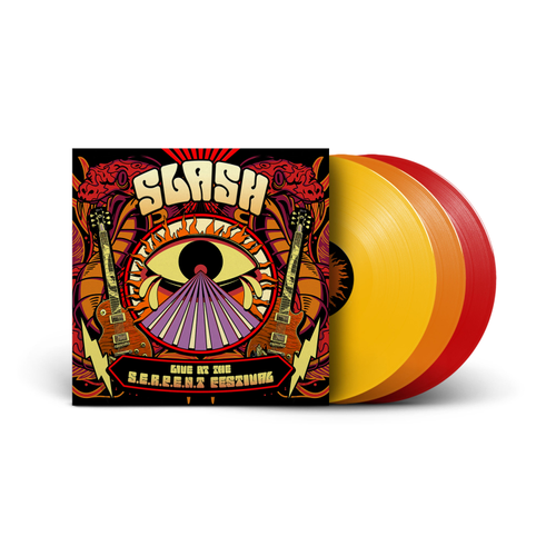 SLASH – LIVE AT THE SERPENT FESTIVAL (TRI-COLOR 3LP) - LP •