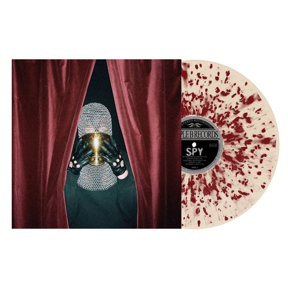 SPY – SATISFACTION (BONE W/MAROON SPLATTER) - LP •