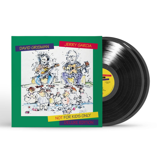 GARCIA,JERRY & DAVID GRISMAN – NOT FOR KIDS ONLY (DELUXE EDITION) - LP •