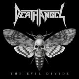 DEATH ANGEL – EVIL DIVIDE (INDIE EXCLUSIVE CLEAR WITH BLACK SPLATTER) - LP •