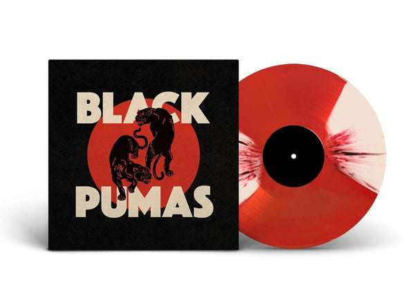 BLACK PUMAS BLACK PUMAS (RED/WHITE/BLACK SPLATTER) - LP