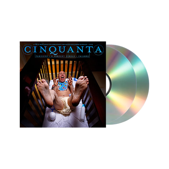 PUSCIFER – CINQUANTA (W/ BLURAY) - CD •