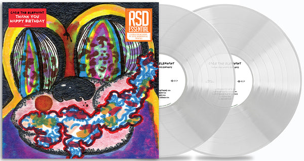 CAGE THE ELEPHANT THANK YOU HAPPY (DLX CLEAR RSD LP – Lunchbox Records