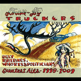 DRIVE-BY TRUCKERS – UGLY BUILDINGS WHORES & POLITICIANS: GREATEST HITS 1998-2009 (COKE BOTTLE CLEAR) - LP •