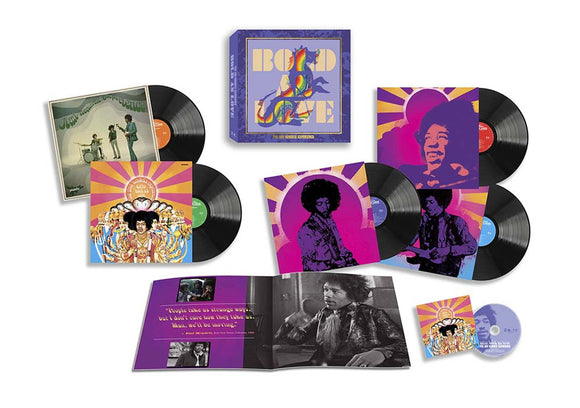 JIMI HENDRIX EXPERIENCE – BOLD AS LOVE (5LP + BLU-RAY) - LP •