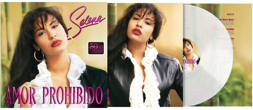 SELENA – AMOR PROHIBIDO (CLEAR VINYL) - LP •