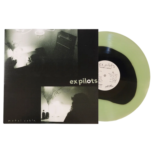 EX PILOTS – MOTEL CABLE (COKE BOTTLE GREEN & BLACK YOLK) - LP •