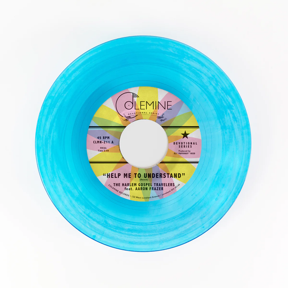 FRAZER,AARON & THE HARLEM GOSPEL TRAVELERS <br/> <small>HELP ME TO UNDERSTAND / LOOK UP! (CLEARWATER BLUE VINYL)</small>