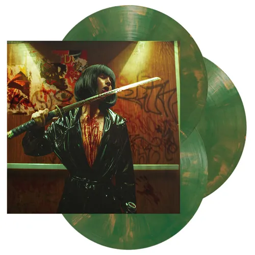 BAD OMENS – CONCRETE JUNGLE [THE OST] (GREEN/ORANGE MARBLE) - LP •