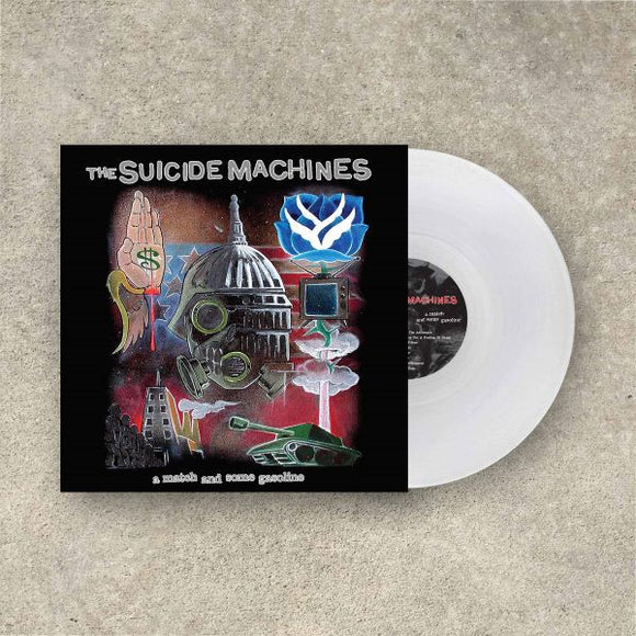 SUICIDE MACHINES – MATCH & SOME GASOLINE (20 YEAR ANNIVERSARY) (CLEAR VINYL) - LP •