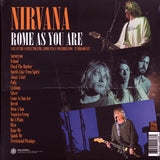 NIRVANA – ROME AS YOU ARE (LIVE IN ROME NOV 91 /  PINK VINYL) - LP •