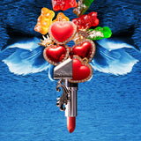 SLEIGH BELLS – BUNKY BECKY BIRTHDAY BOY (CLEAR W/ PINK & BLUE SPLATTER) - LP •